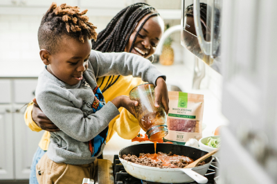 Family cooking